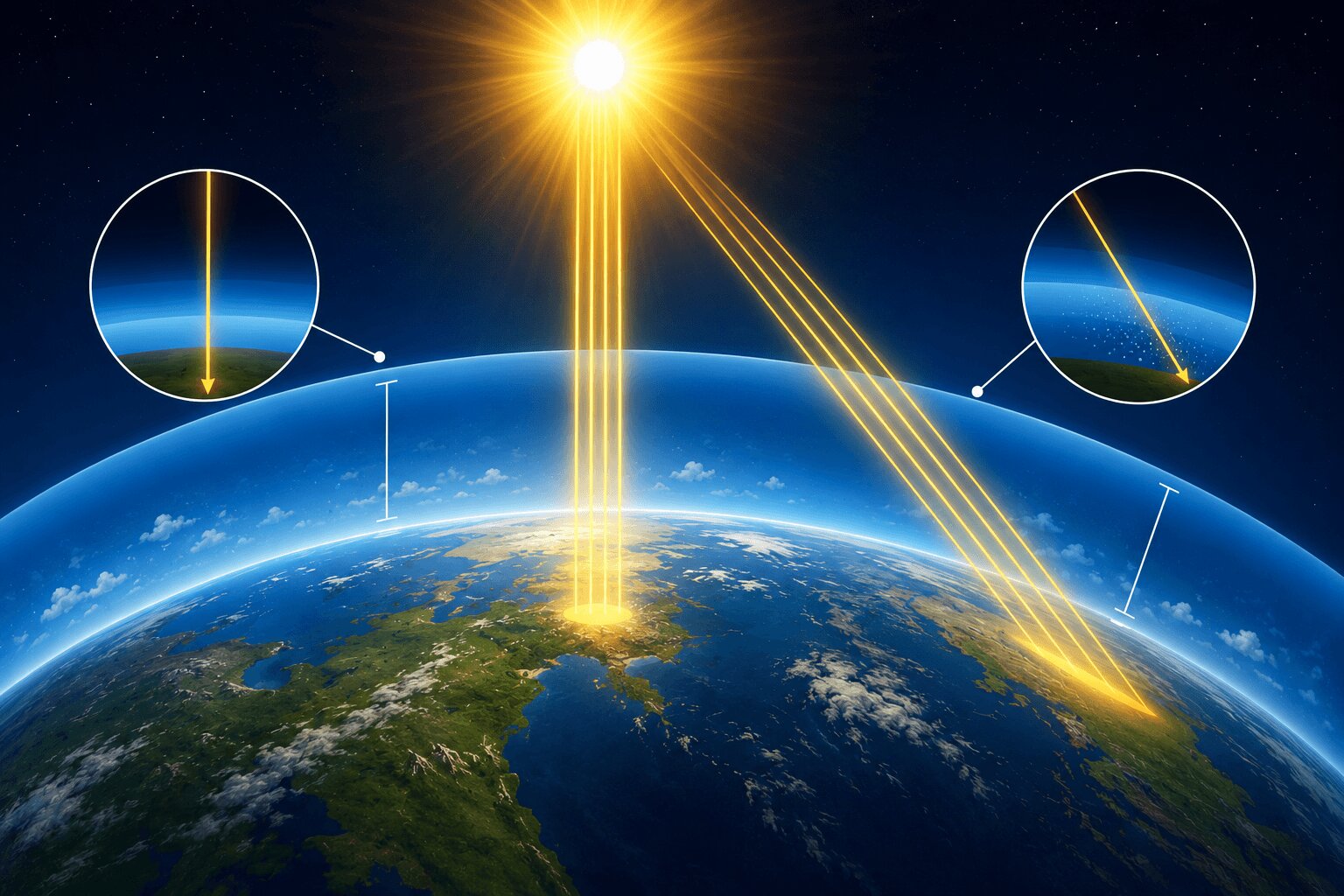 dopad slnka na planetu