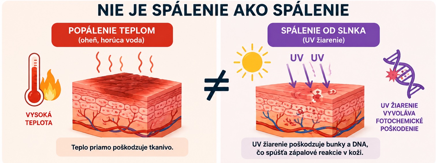 Volne radikaly vzniknu po ziareni uvb